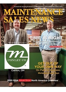 M Conley in Maintenance Sales News